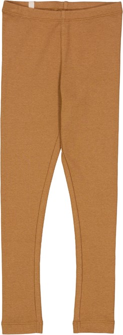 Wheat Rib leggings - Caramel